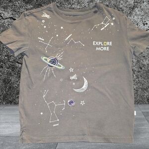 GAP Kids Brown Constellation Tee(Bundle With Other Kids Clothes For Better Price